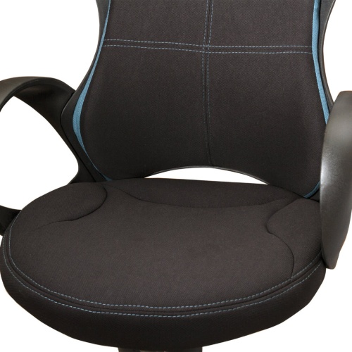 Кресло компьютерное Brabix Premium Force EX-516 ткань, черно-синее 531572 фото 7